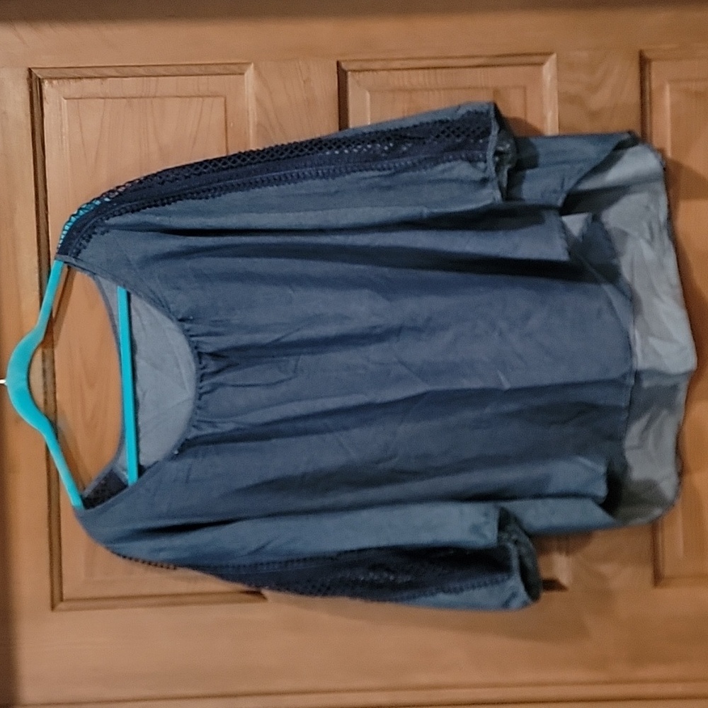 Unique Spectrum Blue Blouse